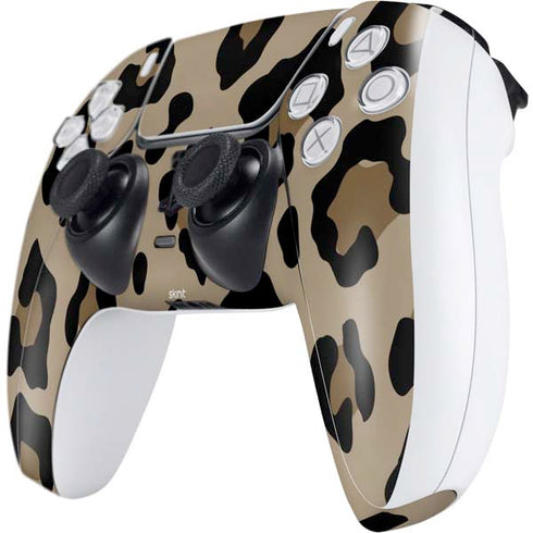 Leopard Print PS5 Controller Skin