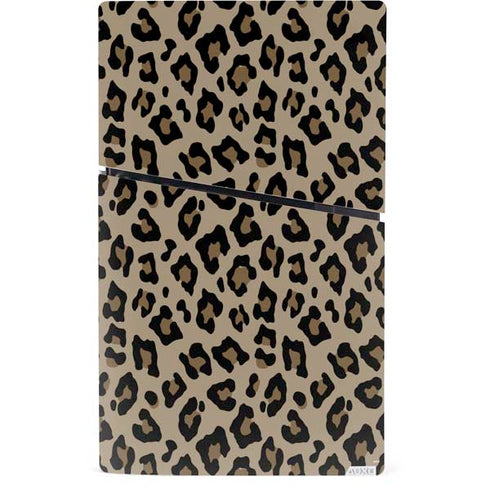 Leopard Print PS5 Slim Digital Edition Console Skin