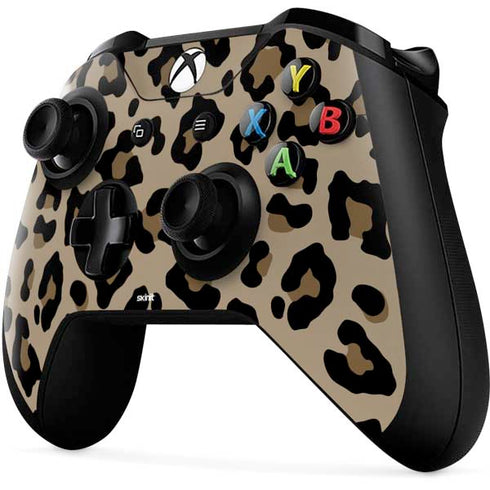 Leopard Print Xbox One X Controller Skin