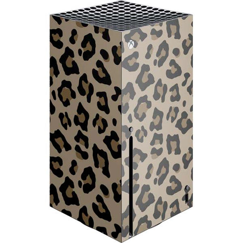 Leopard Print Xbox Series X Console Skin