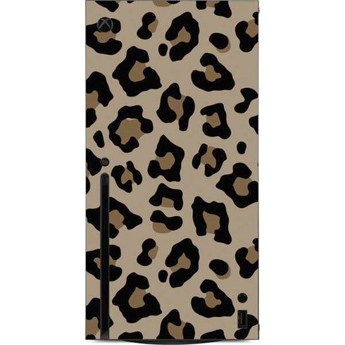 Leopard Print Xbox Series X Console Skin