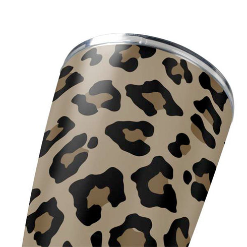 Leopard Print Yeti 20oz Tumbler Skin