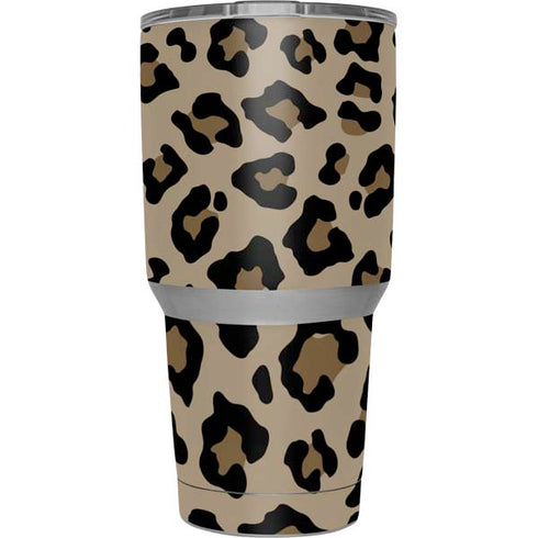 Leopard Print Yeti 30oz Rambler Tumbler Skin