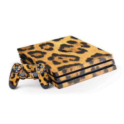 Leopard Animal Print PS4 Pro Bundle Skin
