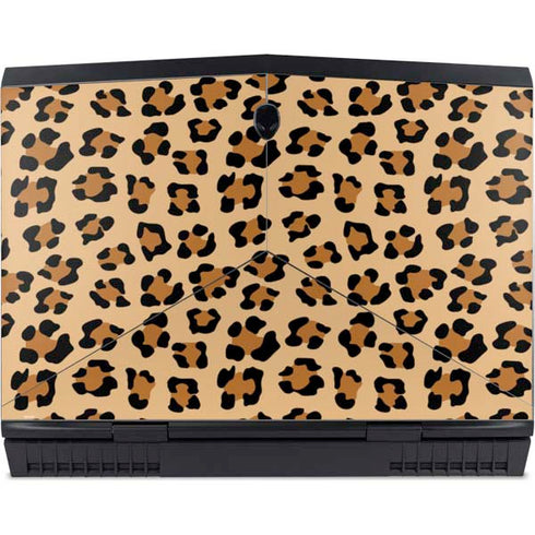 Leopard Spots Print Dell Alienware Skin