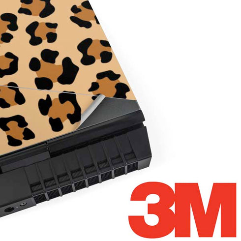 Leopard Spots Print Dell Alienware Skin