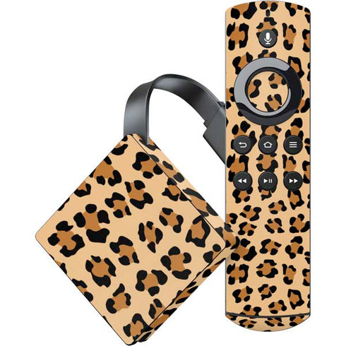Leopard Spots Print Amazon Fire TV Skin