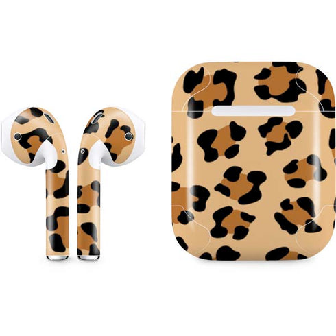 Leopard Spots Print Apple AirPods Skin