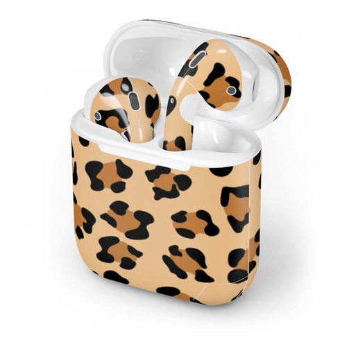 Leopard Spots Print Apple AirPods Skin