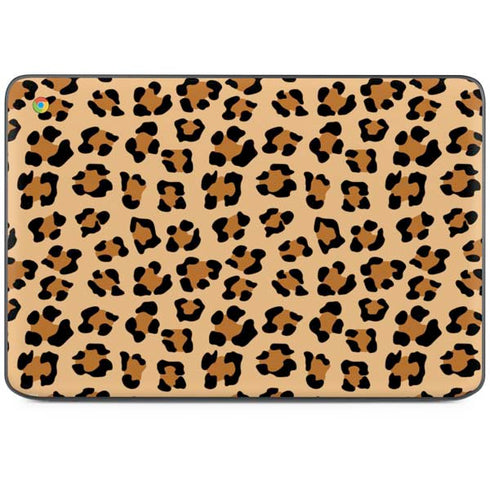 Leopard Spots Print HP Chromebook Skin