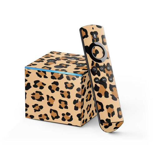 Leopard Spots Print Fire TV Cube Skin