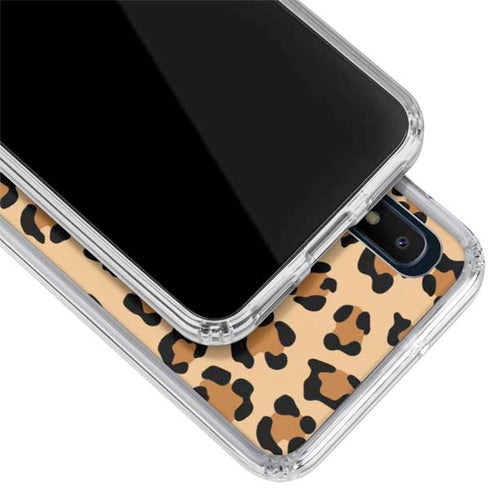 Leopard Spots Print Galaxy A10e Clear Case