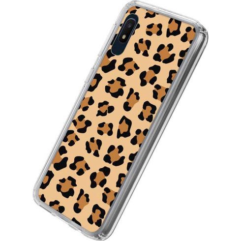 Leopard Spots Print Galaxy A10e Clear Case