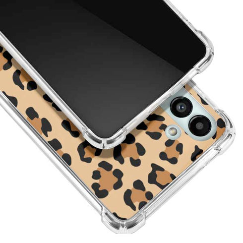 Leopard Spots Print Galaxy A13 5G Clear Case