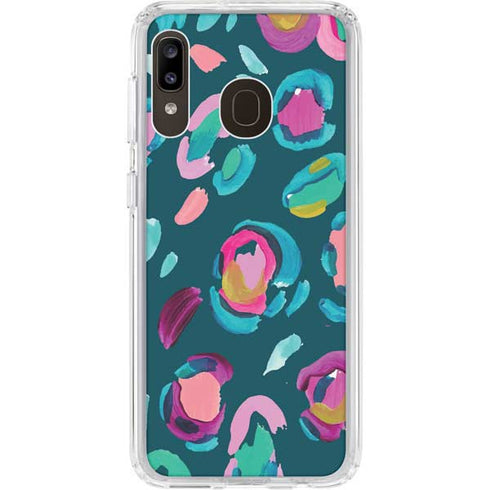 Etta Vee Leopard Spots Galaxy A20 Clear Case