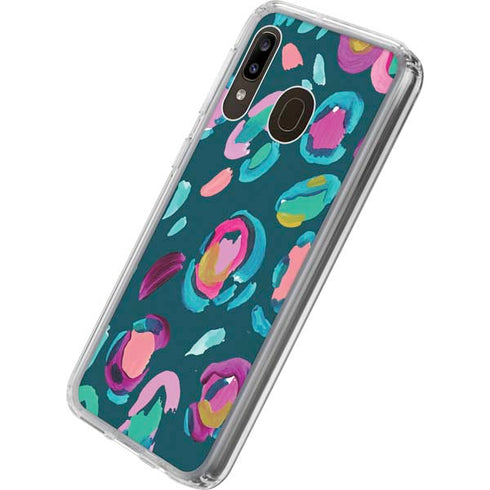 Etta Vee Leopard Spots Galaxy A20 Clear Case