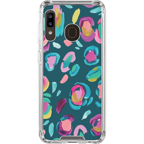 Etta Vee Leopard Spots Galaxy A30 Clear Case