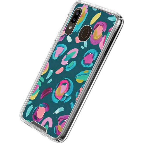 Etta Vee Leopard Spots Galaxy A30 Clear Case