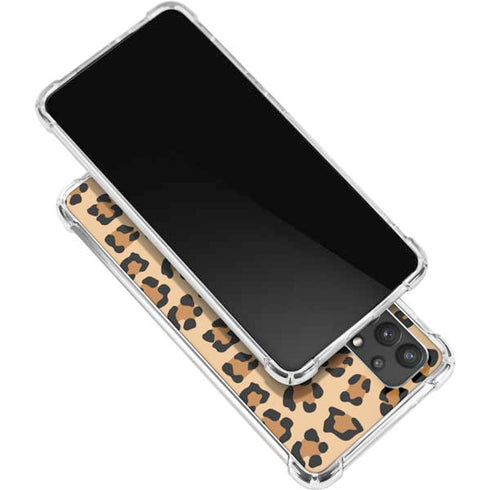 Leopard Spots Print Galaxy A32 5G Clear Case