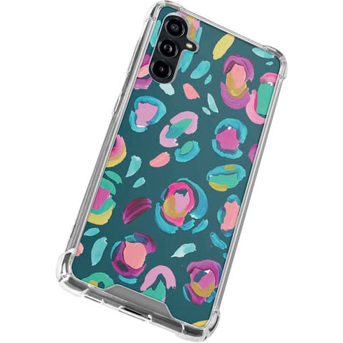 Leopard Spots by Etta Vee Galaxy A54 5G Clear Case