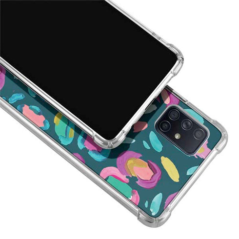 Etta Vee Leopard Spots Galaxy A71 5G Clear Case