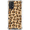 Leopard Spots Print Galaxy A72 5G Clear Case