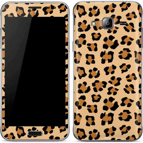 Leopard Spots Print Galaxy J3 Skin