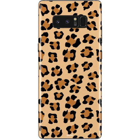 Leopard Spots Print Galaxy Note 8 Skin