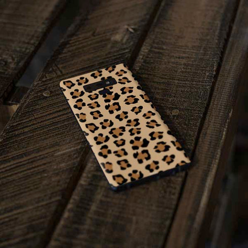 Leopard Spots Print Galaxy Note 9 Skin