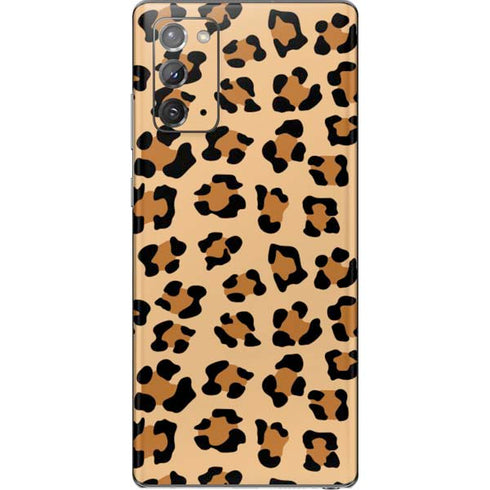 Leopard Spots Print Galaxy Note20 5G Skin