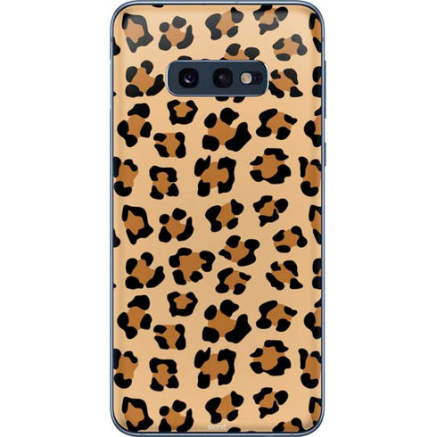 Leopard Spots Print Galaxy S10e Skin
