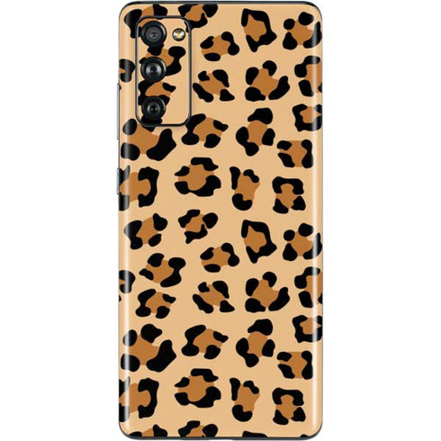 Leopard Spots Print Galaxy S20 Fan Edition Skin