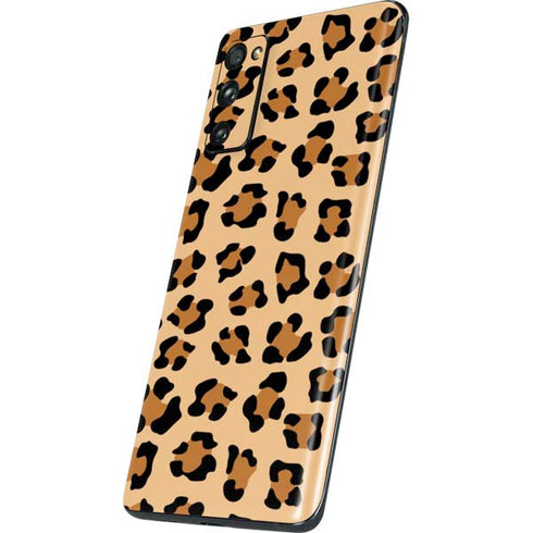 Leopard Spots Print Galaxy S20 Fan Edition Skin
