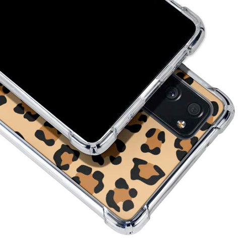 Leopard Spots Print Galaxy S20 FE Clear Case