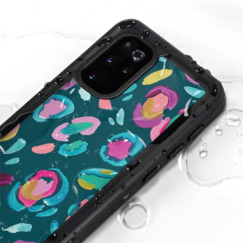 Etta Vee Leopard Spots Galaxy S20 Plus Waterproof Case