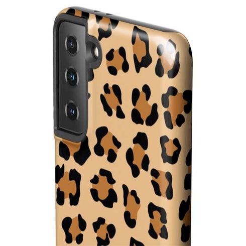 Leopard Spots Print Galaxy S21 Plus 5G Pro Case