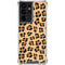 Leopard Spots Print Galaxy S21 Ultra 5G Clear Case