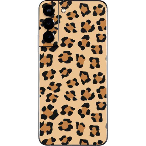 Leopard Spots Print Galaxy S22 Plus Skin