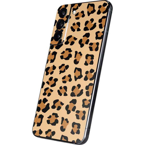 Leopard Spots Print Galaxy S22 Plus Skin