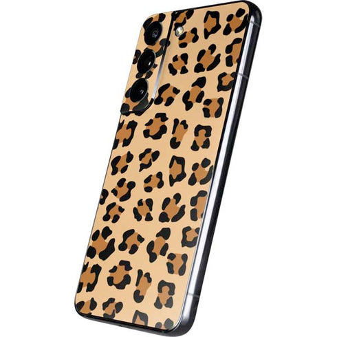 Leopard Spots Print Galaxy S22 Skin