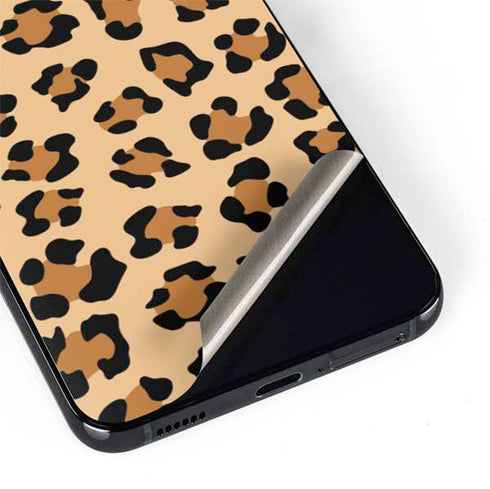 Leopard Spots Print Galaxy S22 Skin