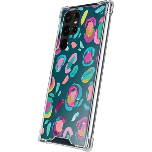 Etta Vee Leopard Spots Galaxy S22 Ultra Clear Case