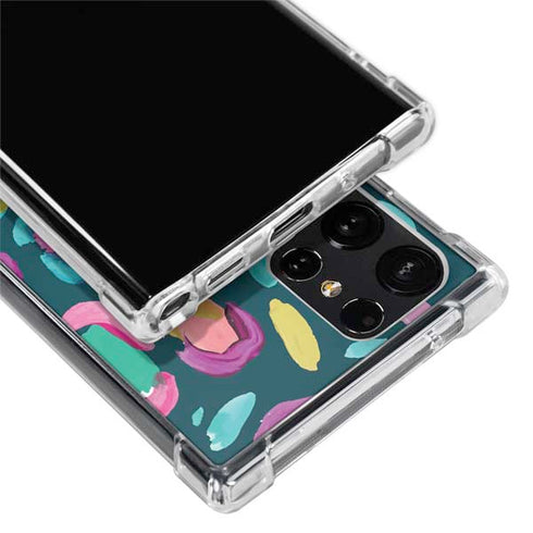 Etta Vee Leopard Spots Galaxy S22 Ultra Clear Case