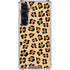 Leopard Spots Print Galaxy S23 Clear Case