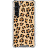 Leopard Spots Print Galaxy S23 Plus Clear Case