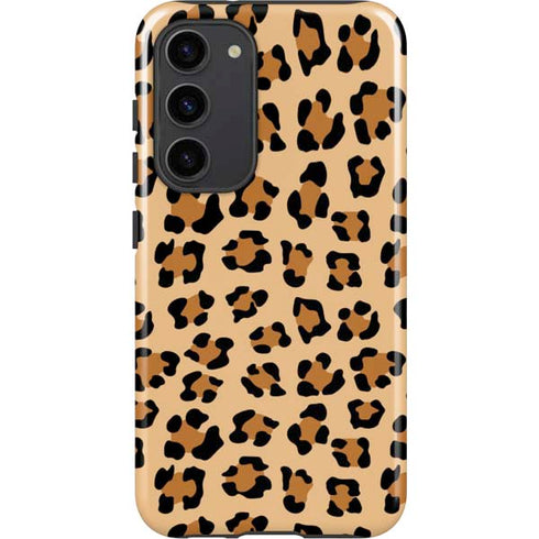 Leopard Spots Print Galaxy S23 Plus Pro Case