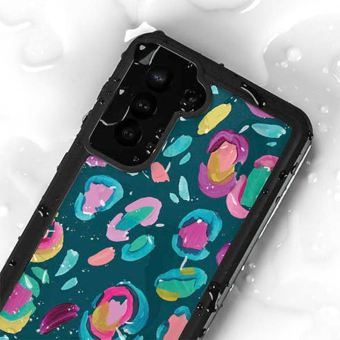 Etta Vee Leopard Spots Galaxy S23 Plus Waterproof Case