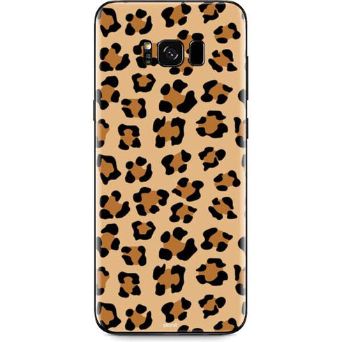 Leopard Spots Print Galaxy S8 Skin