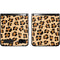 Leopard Spots Print Galaxy Z Flip Skin