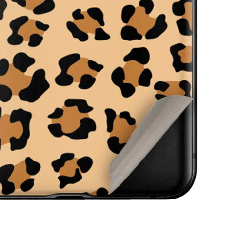 Leopard Spots Print Galaxy Z Flip Skin